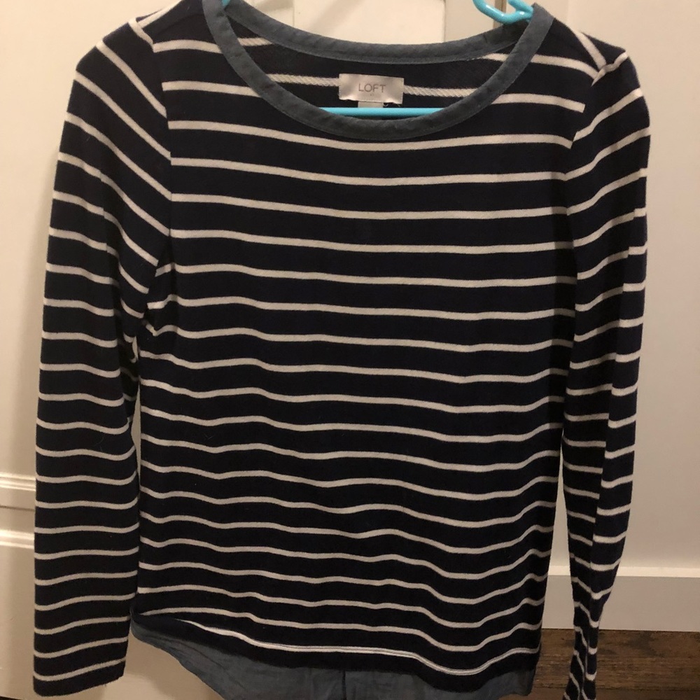 Loft long sleeve top.